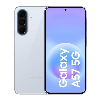 Samsung Galaxy A57 5G (Awesome Icyblue, 8GB RAM, 256GB Storage ...