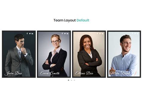 Bootstrap 4 Team Showcase: Meet Our Professionals
