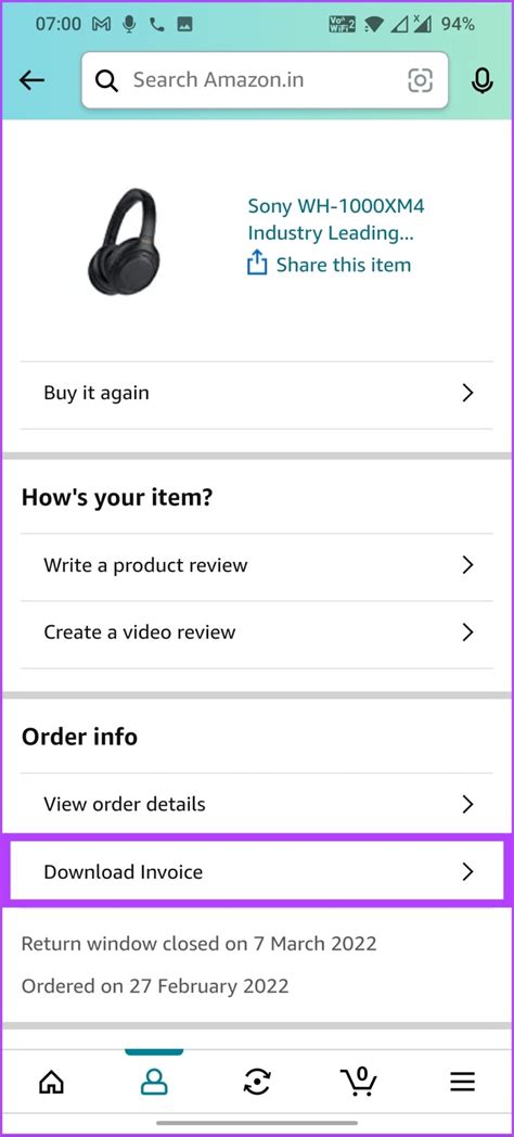 Image result for Amazon Prime Receipt