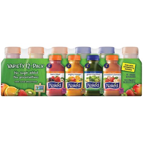 Amazon.com : Naked Juice Variety Pack (10 oz., 12 ct.) : Grocery ...