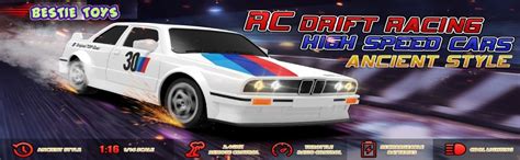 Bestie toys 1:16 Scale RC Drift Car, 30KM/H 4WD 2.4GHz Remote Control ...