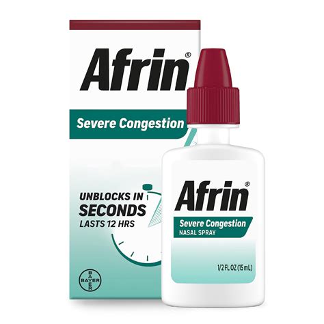 Afrin Nasal Spray Mechanism Of Action at Rose Collins blog