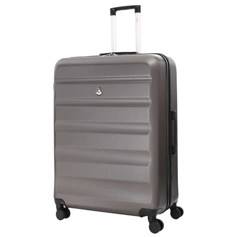 Aerolite Large Hard Shell Suitcase with 8 Wheel 29", (79x58x31cm ...