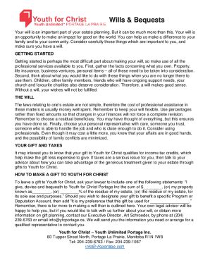 Fillable Online Canadian Legal Wills: Write Your Will, Power of ...