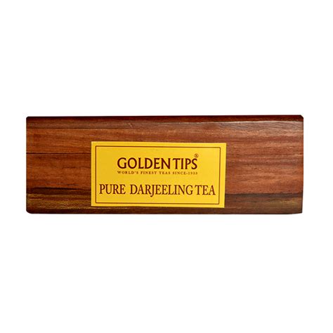 Buy Organic Tea Wooden & Jute Gift Boxes | Golden Tips Tea (India)