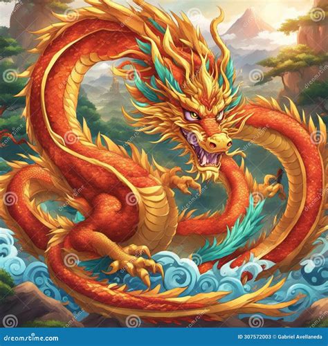 Dragons in China, Also Known As "loong," are Far More Than Just Mythical Creatures Stock ...