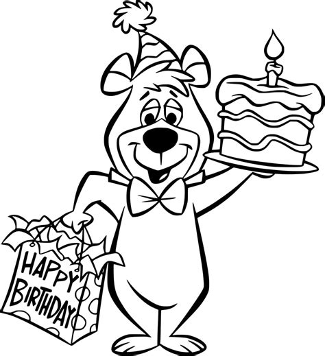 Yogi And Boo Boo Coloring Pages [2025]