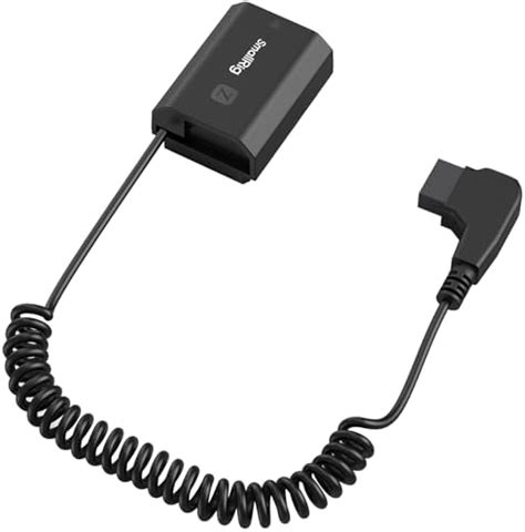 SmallRig D-Tap to NP-FZ100 Dummy Battery, NP-FZ100 Coiled Power Cable ...