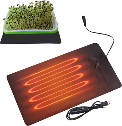 Seedling Heat Mat, Waterproof Heat Mat For Seed Starting, Seedling Heat ...