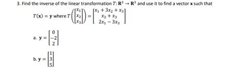 Image result for Inverse Linear Transformation