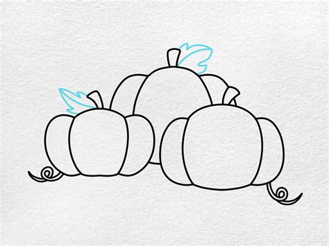 Draw a Pumpkin Patch - HelloArtsy