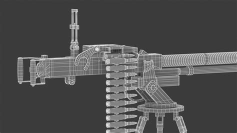 DShK Heavy Machine Gun 3D model | CGTrader