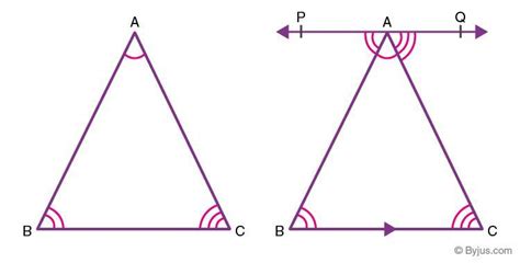 1. Write and prove angle sum property of triangle. - Brainly.in