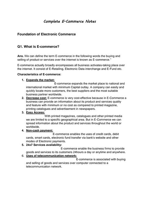 Image result for Commerce Notes