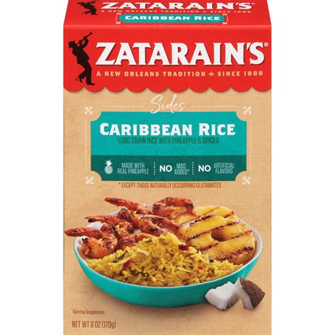 Zatarain's Caribbean Rice, 6 oz - Walmart.com