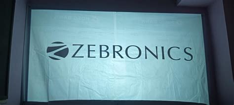 ZEBRONICS PIXAPLAY 63, Smart LED Projector, 5000 Lumens, 150 Inch ...