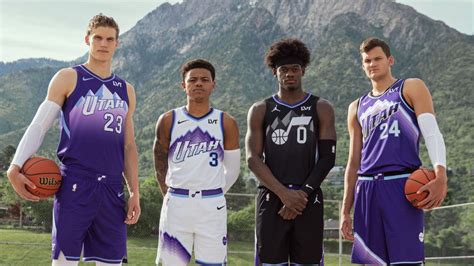 Mountain purple and midnight black - Inside the Utah Jazz's uniform and ...