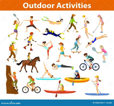 Outdoor Sports Cartoon 的图像结果