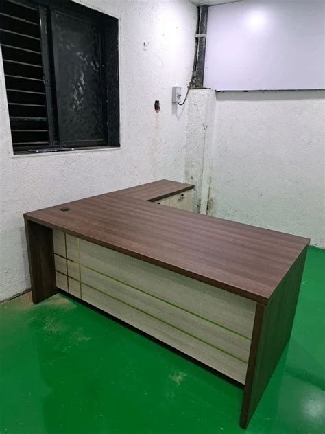 Computer Table Design for Office 的图像结果