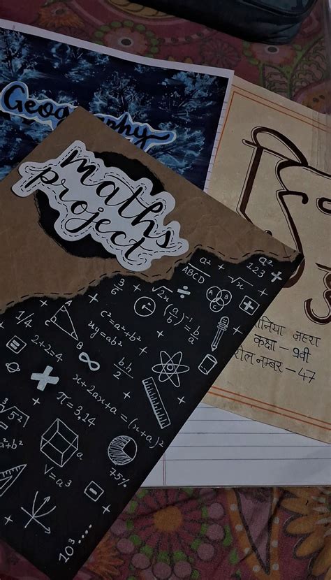 Math Project Front Page Design 的图像结果