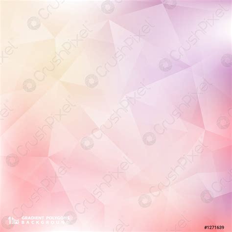 Abstract gradient soft color pink and purple background polygon pattern ...