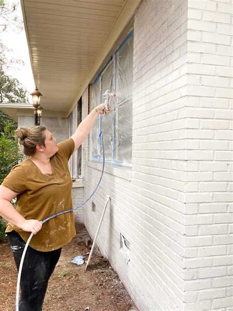 Painting Your Brick House Exterior Brick Painting Or Lime Wash With