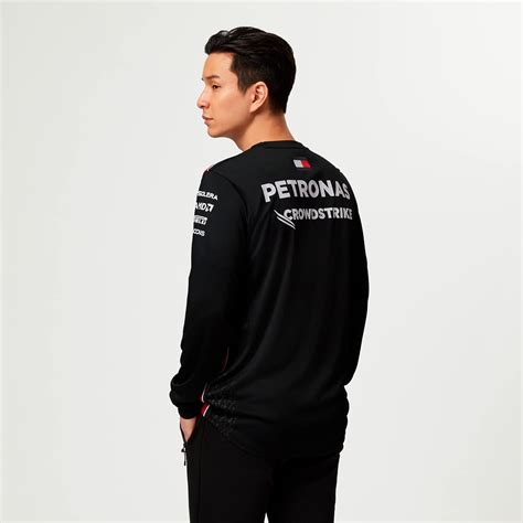 Buy Mercedes AMG Petronas Formula One Team - 2023 Team Long Sleeve T ...