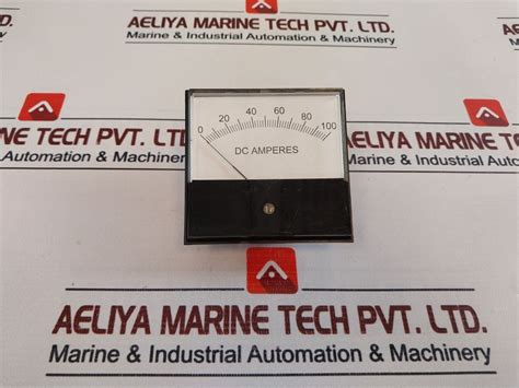 Beede 930022-d Panel Meter 0-100 Dc Amperes – Aeliya Marine Tech®