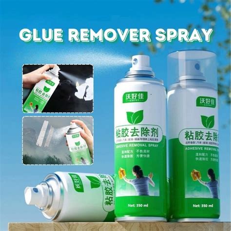 Multipurpose Sticker Adhesive Glue Remover Spray, Sticker Lifter Stain ...