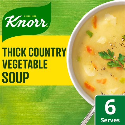 Knorr Dry Soup Mix Thick Country Vegetable 6 servings Family pack ...