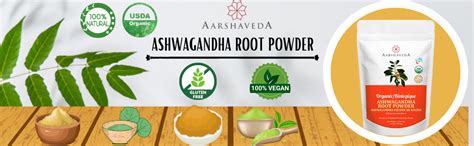 Aarshaveda Organic Ashwagandha Root Powder Pack Of 200Gm - 100% ...