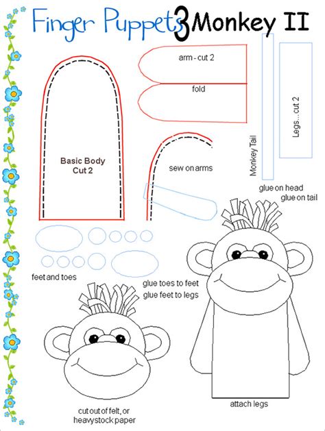 Image result for Puppet Patterns Free Printables