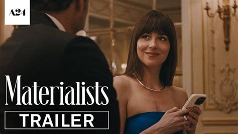'Materialists' Trailer Teases Dakota Johnson, Chris Evans & Pedro ...