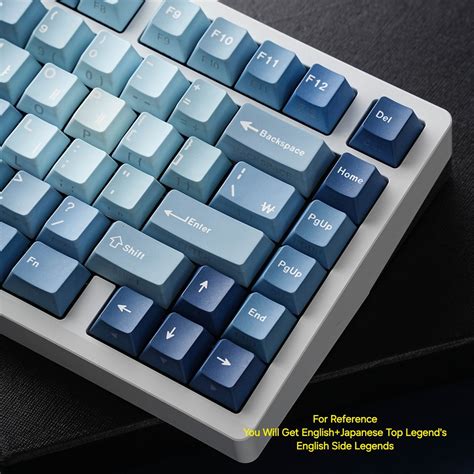 Ocean Heart Dual Legends Backlit Keycaps – CuriosityCaps