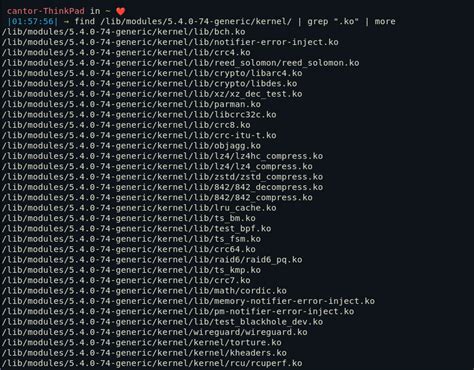 Linux Modules 的图像结果