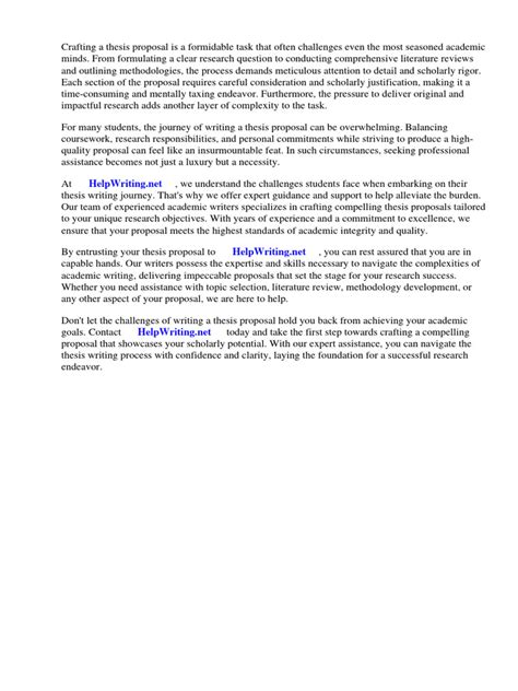 Image result for Thesis Proposal Example