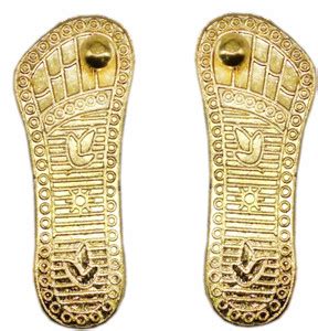 Mystic Banana Shree Laxmi Ji Charan Paduka for Home/Temple/Pooja ...