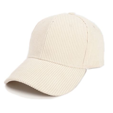Kcocoo Male Female Neutral Summer Solid Baseball Caps Corduroy ...