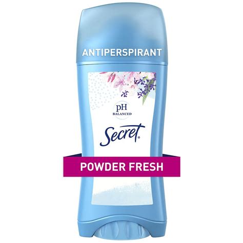 Secret Invisible Solid Antiperspirant and Deodorant Powder Fresh ...