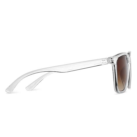 Buy Transparent Brown Gradient Full Rim Square Vincent Chase Style Cast ...