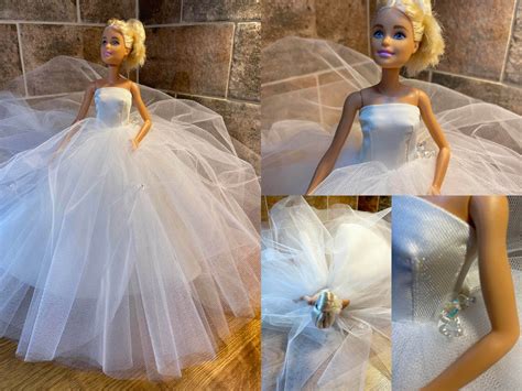 Barbie Miniature Bridal Gown - Sketch My Dress