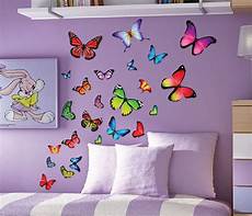 Butterfly Wall Stickers by Colorfull Butterfly Nursery Wall Decals Set Of 40 Butterfly Wall Stickers