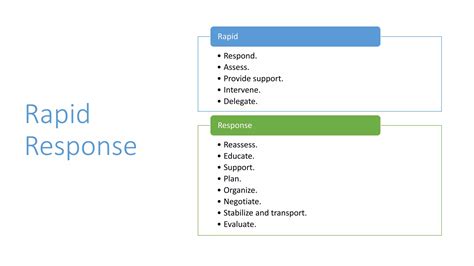 Image result for Rapid Response Algorithm Examples