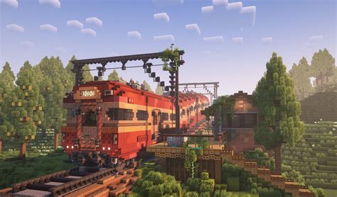 Image result for Minecraft Train Build Tutorial