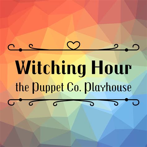 Performances — the Puppet Co.