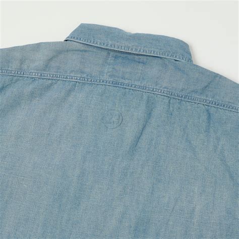 Full Count 4810 5oz Chambray Work Shirt - Heavy Wash | SON OF A STAG