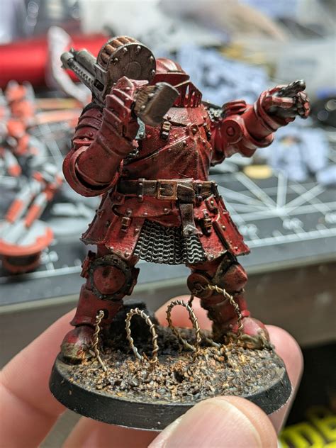 3D Printable Trench Crusade - Red Brigade Heavy Mechanized Infantry ...