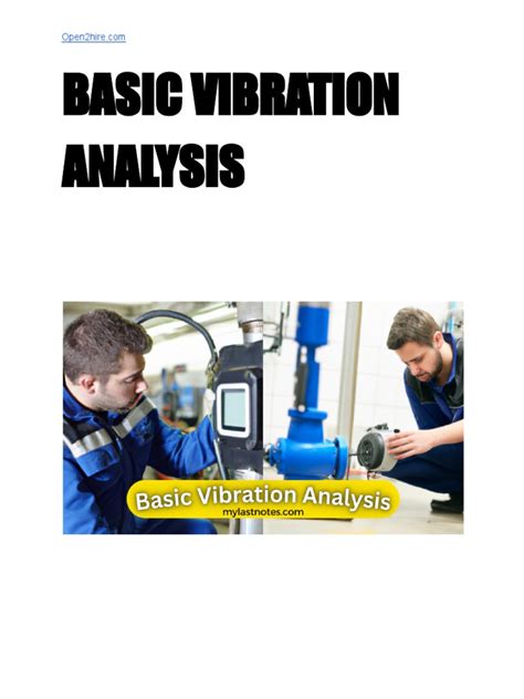 Image result for Understanding Vibration Analysis