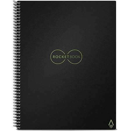 Rocketbook Erasable, Reusable Wirebound Notebook (EVR-L-R) : Amazon.in ...