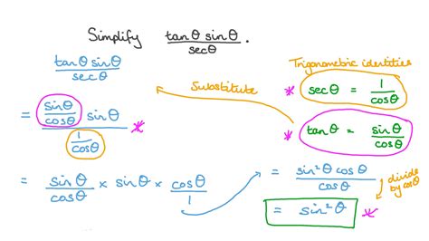 Question Video: Simplifying Trigonometric Expressions Using ...